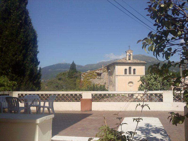 terrasses vue chapelle